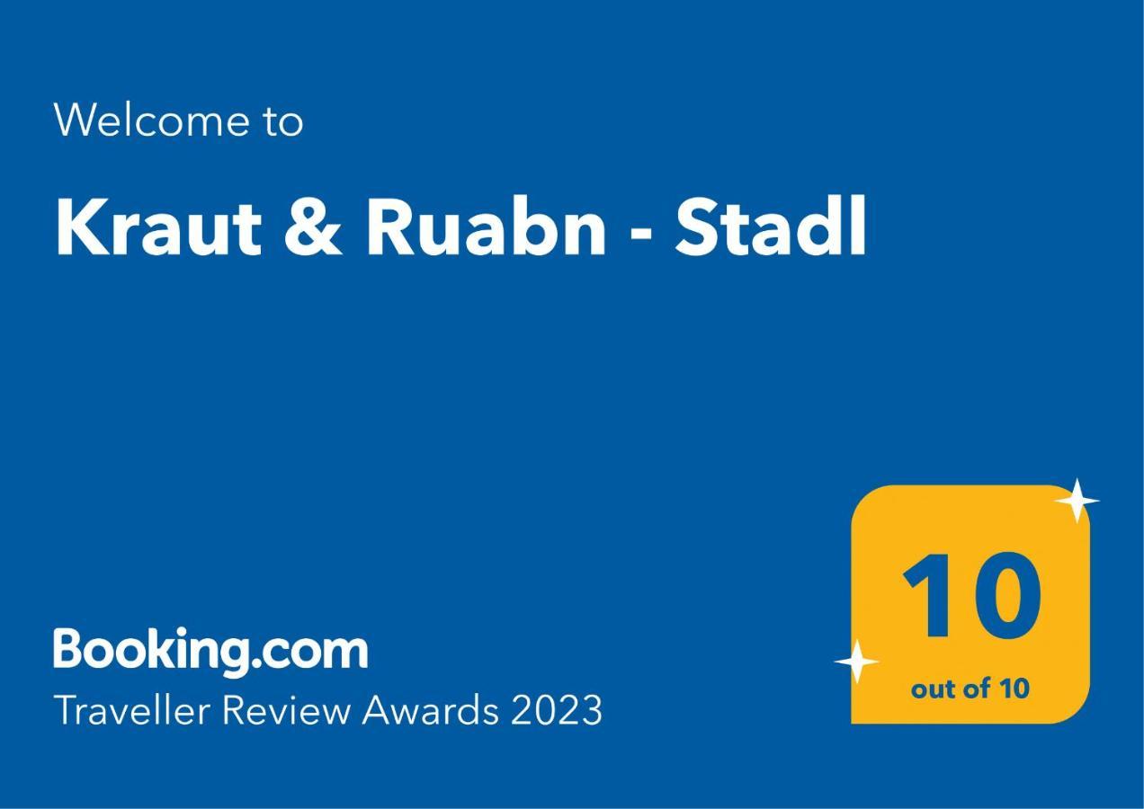 Kraut & Ruabn - Stadl Engabrunn Exteriör bild